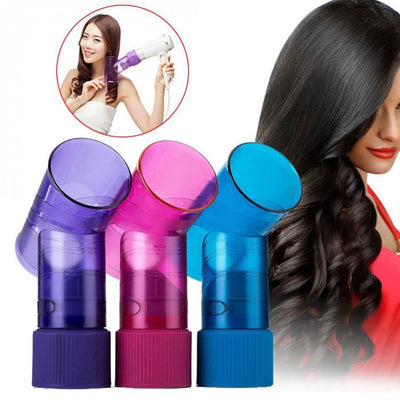 Blue DIY Hair Dryer Diffuser Attachment