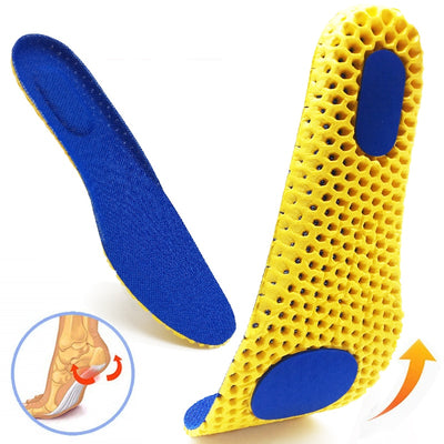 Memory Foam Insoles For Shoes with honeycomb mesh design